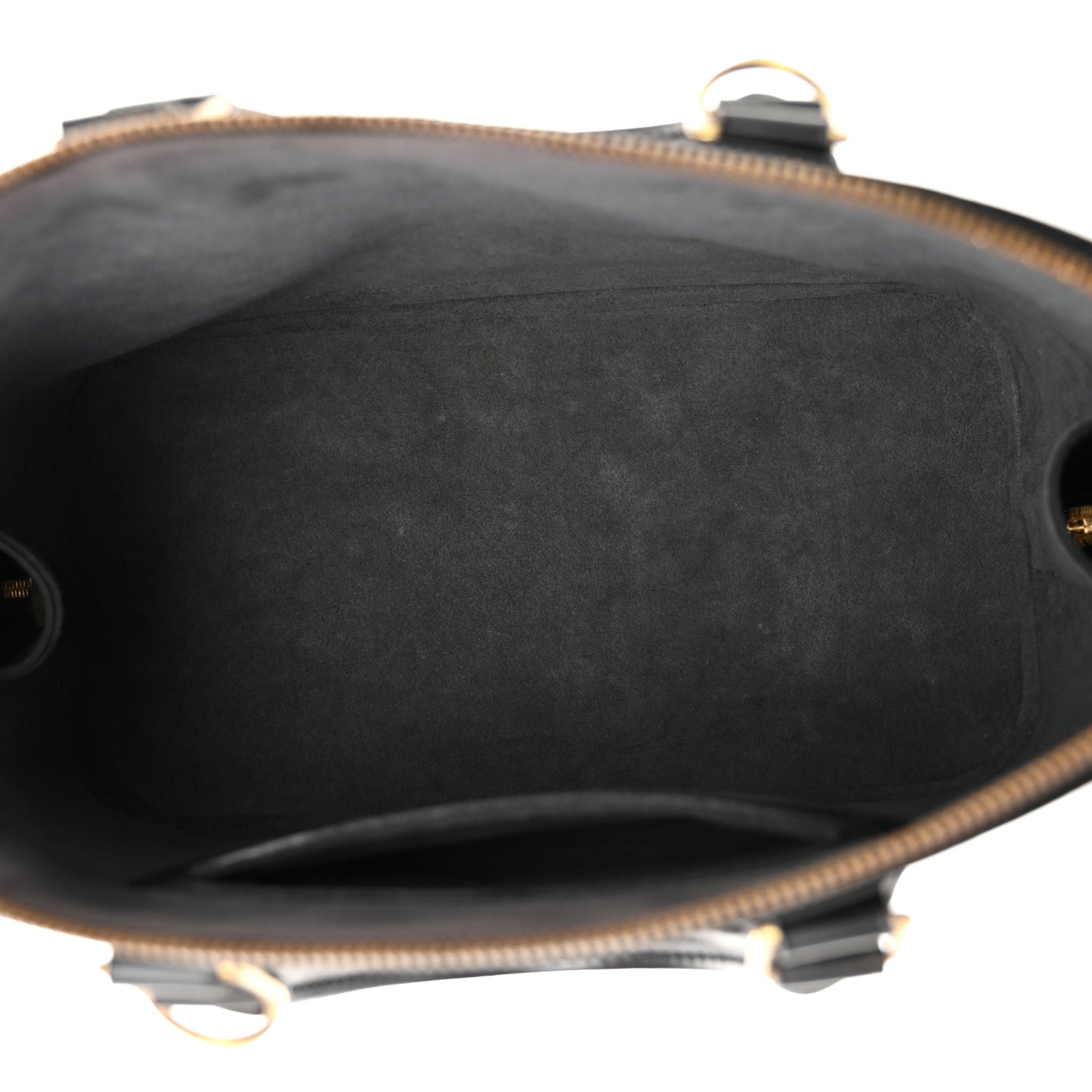 LOUIS VUITTON Epi Alma PM Black