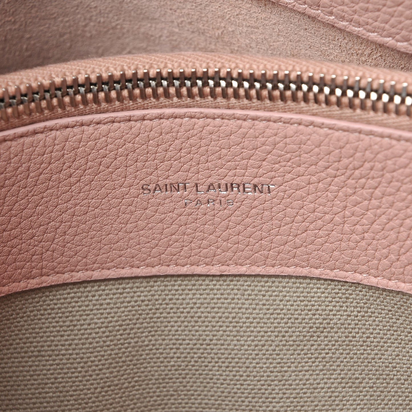 Grained Calfskin Baby Sac De Jour Souple Rose