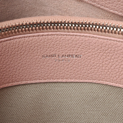 Saint Laurent Grained Calfskin Baby Sac De Jour Souple Rose 7 of 7