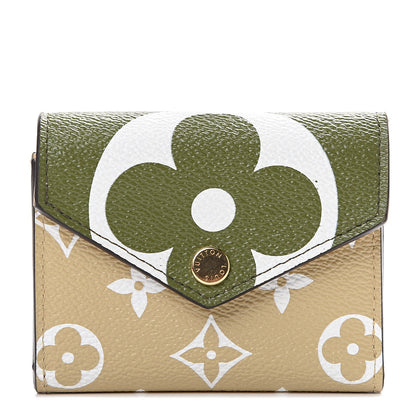 Louis Vuitton Monogram Giant Zoe Wallet Kaki 1 of 7