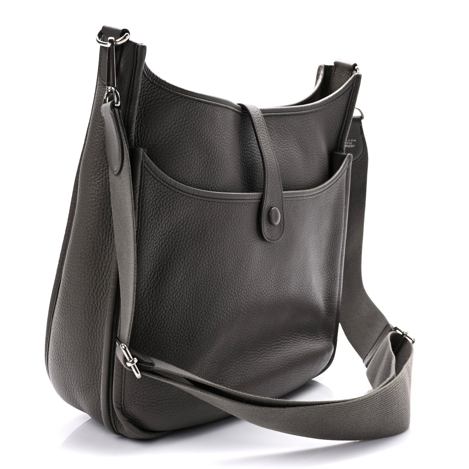 Hermes Taurillon Clemence Evelyne III PM Etain 3 of 9
