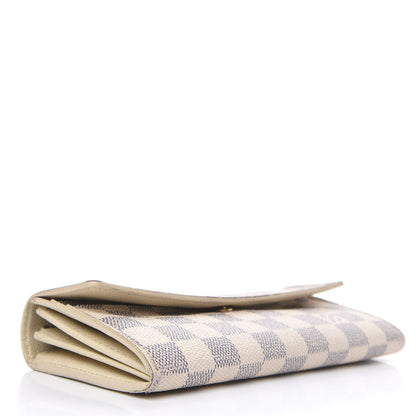 Louis Vuitton Damier Azur Sarah Wallet 3 of 14