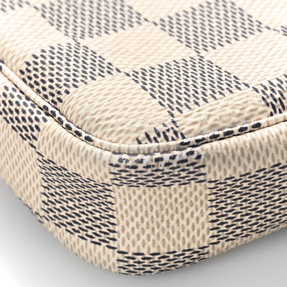 Louis Vuitton Damier Azur Mini Pochette Accessories 8 of 9