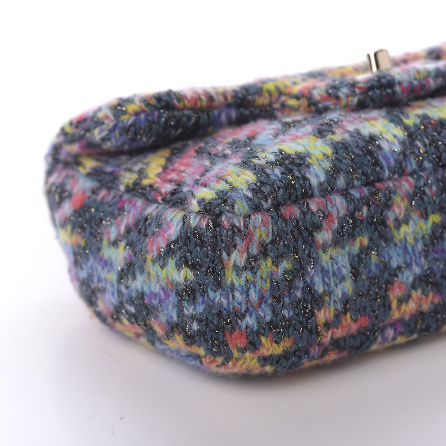 Chanel Knit Mini Rectangular Flap Multicolor 5 of 9