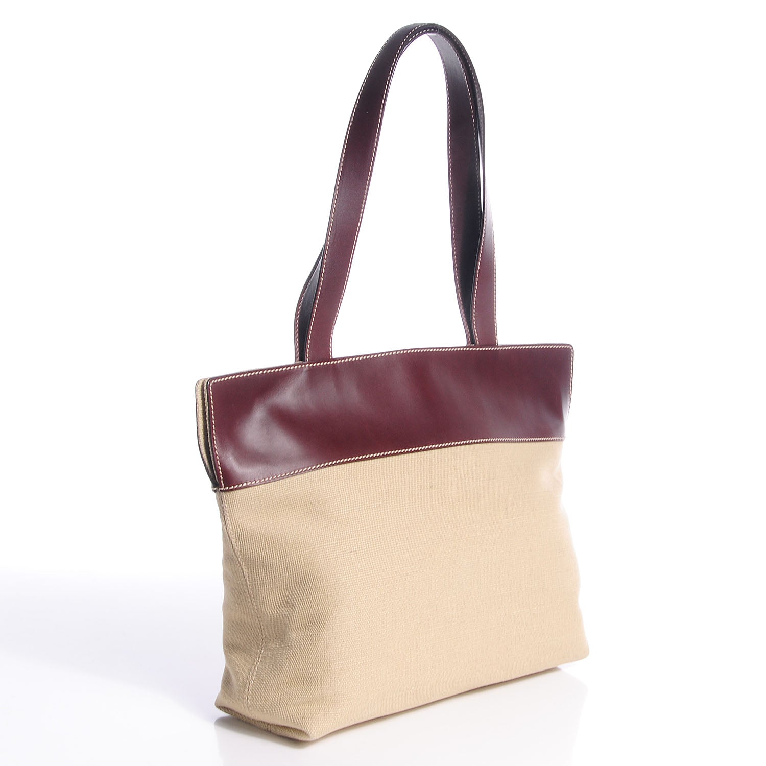 Chanel Straw Raffia Summer Tote Beige Brown 3 of 8