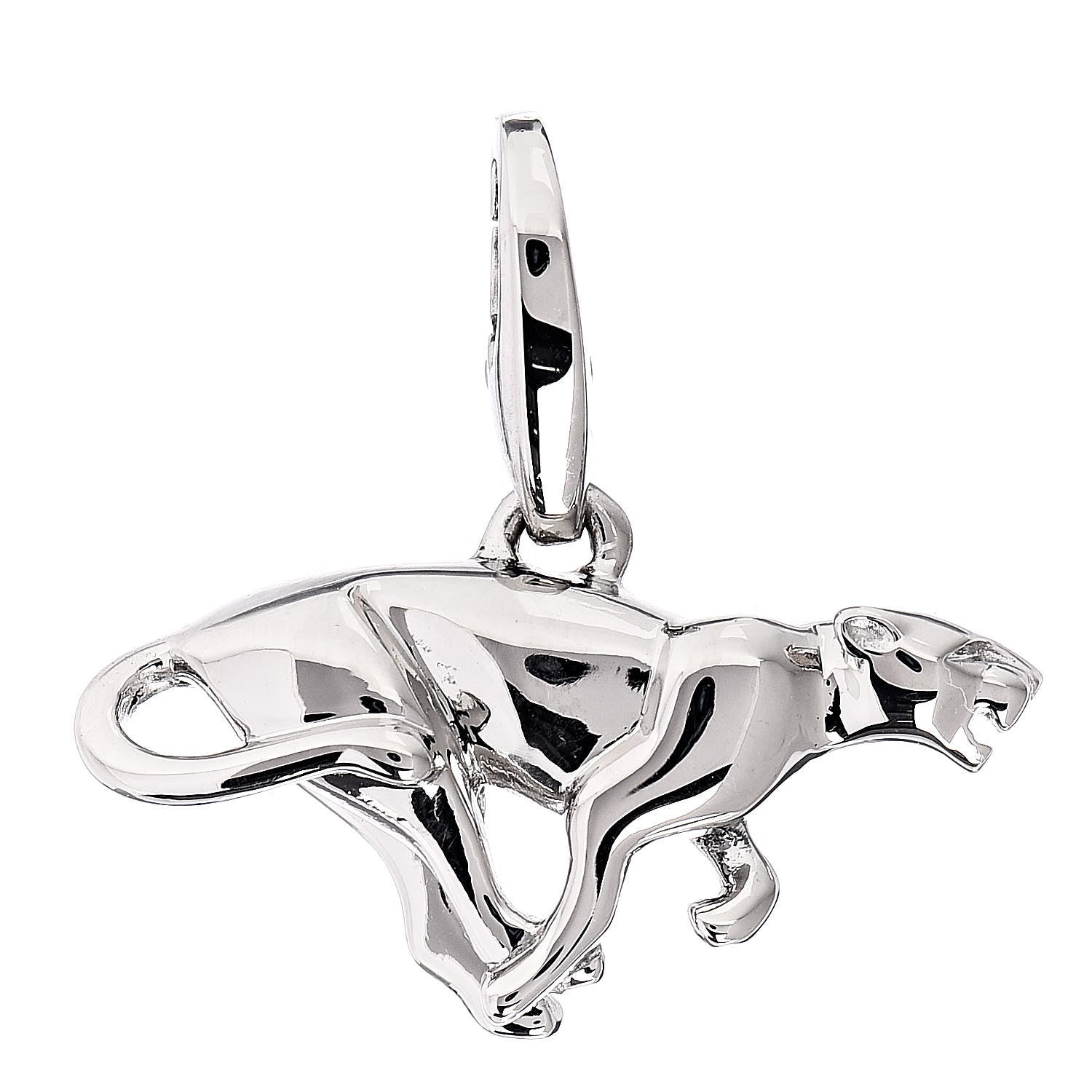 Cartier Platinum Panthère Charm 1 of 4