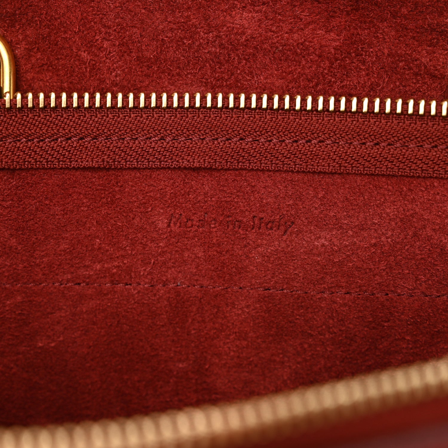 Celine Grained Calfskin Nano Belt Bag Burgundy 6 of 11