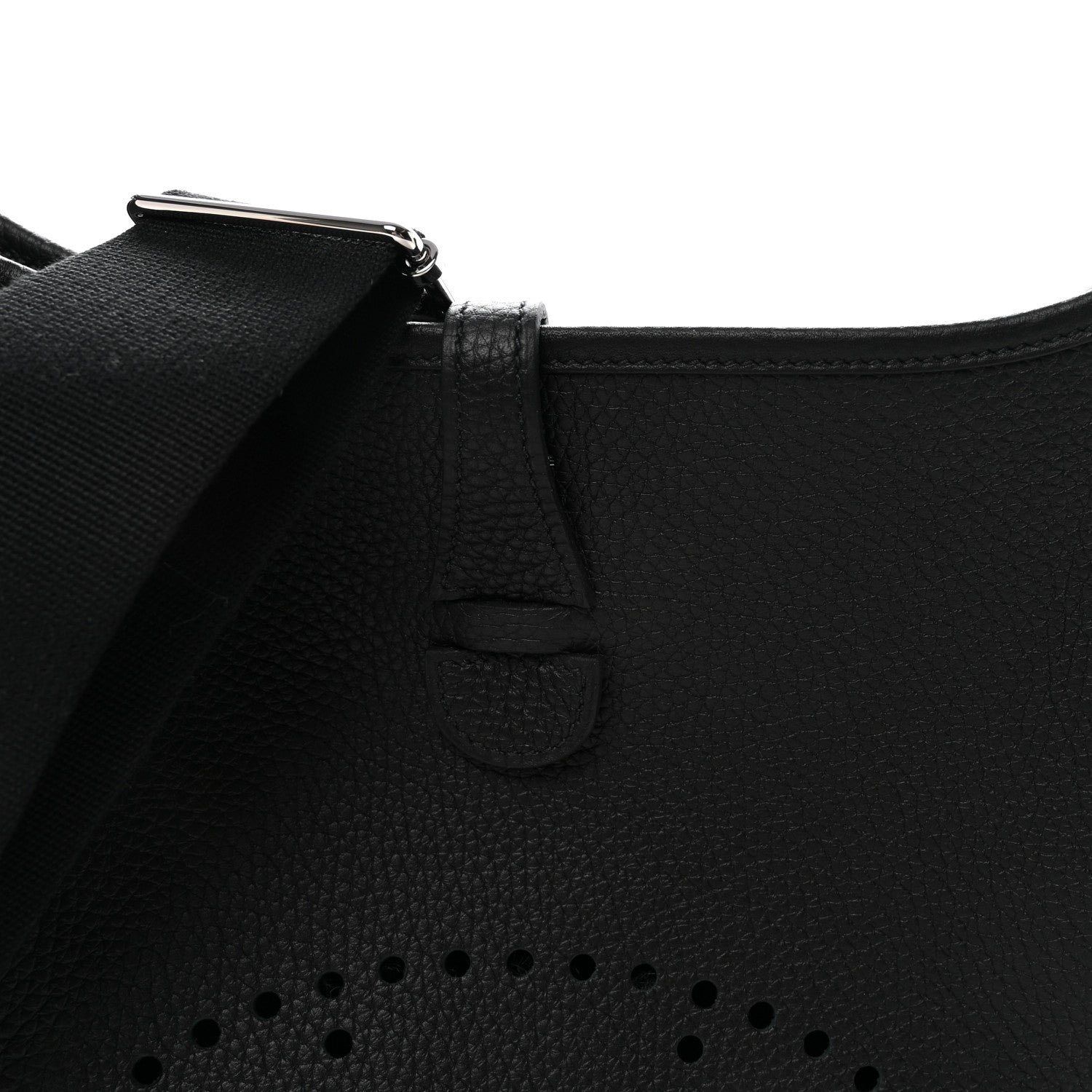 Hermes Taurillon Clemence Evelyne III PM Black 7 of 10