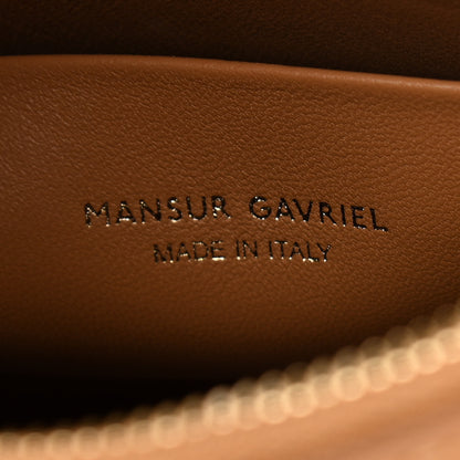 Mansur Gavriel Polished Calfskin Mini Candy Bag Caramel 6 of 9