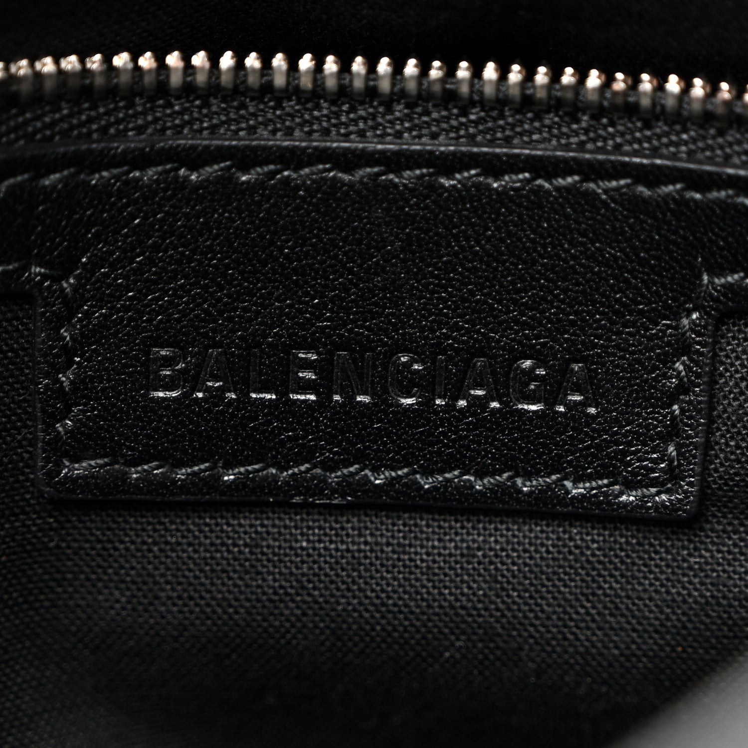 Balenciaga Agneau Arena Silver Hardware Small Le City Black 6 of 10