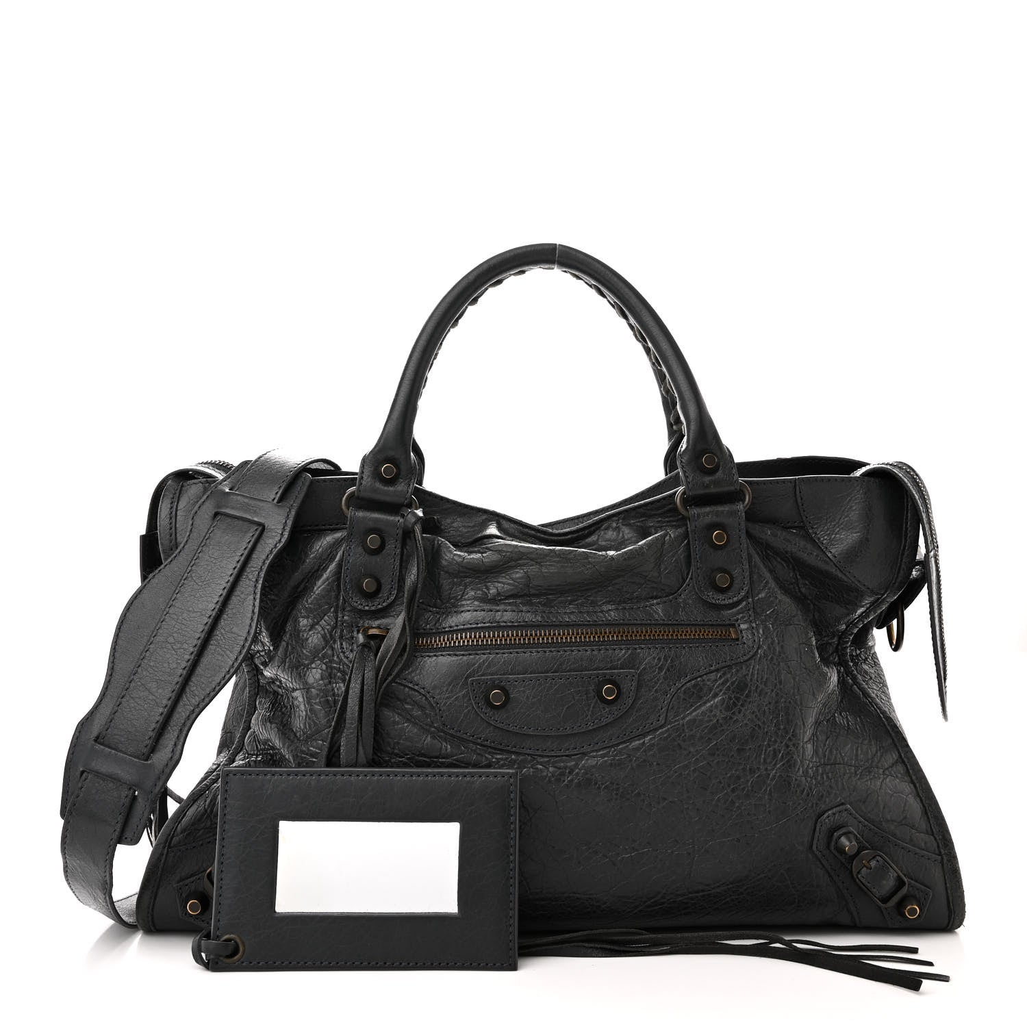 Balenciaga Agneau Classic Hardware City Dark Night 1 of 11