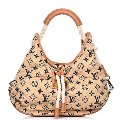 Louis Vuitton Canvas Monogram Cruise Bulles MM Natural 2 of 19