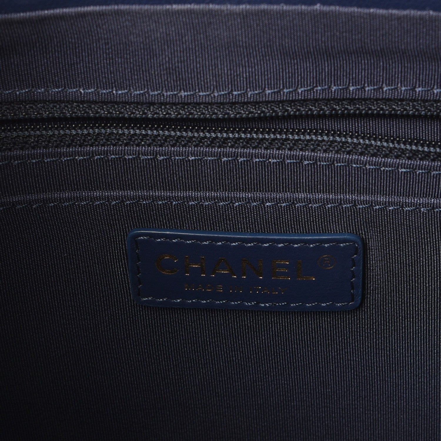 Chanel Calfskin Quilted Large Urban Spirit Backpack Navy 6 of 8