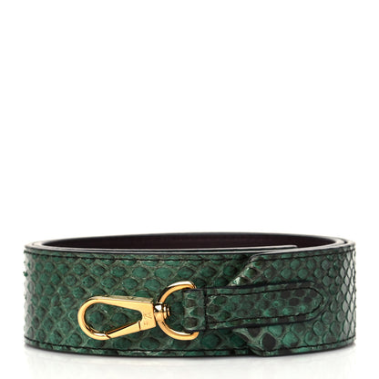Louis Vuitton Calf Bandouliere Shoulder Strap Green Black 1 of 7