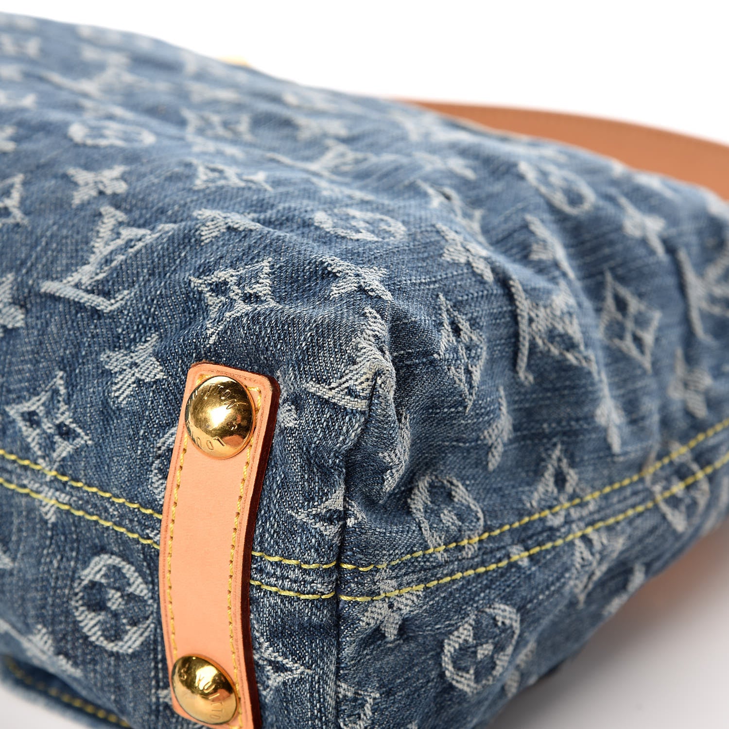 Louis Vuitton Monogram Denim Baggy PM Blue 12 of 19
