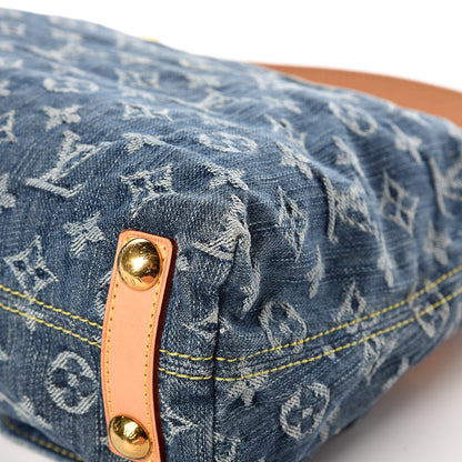 Louis Vuitton Monogram Denim Baggy PM Blue 12 of 19