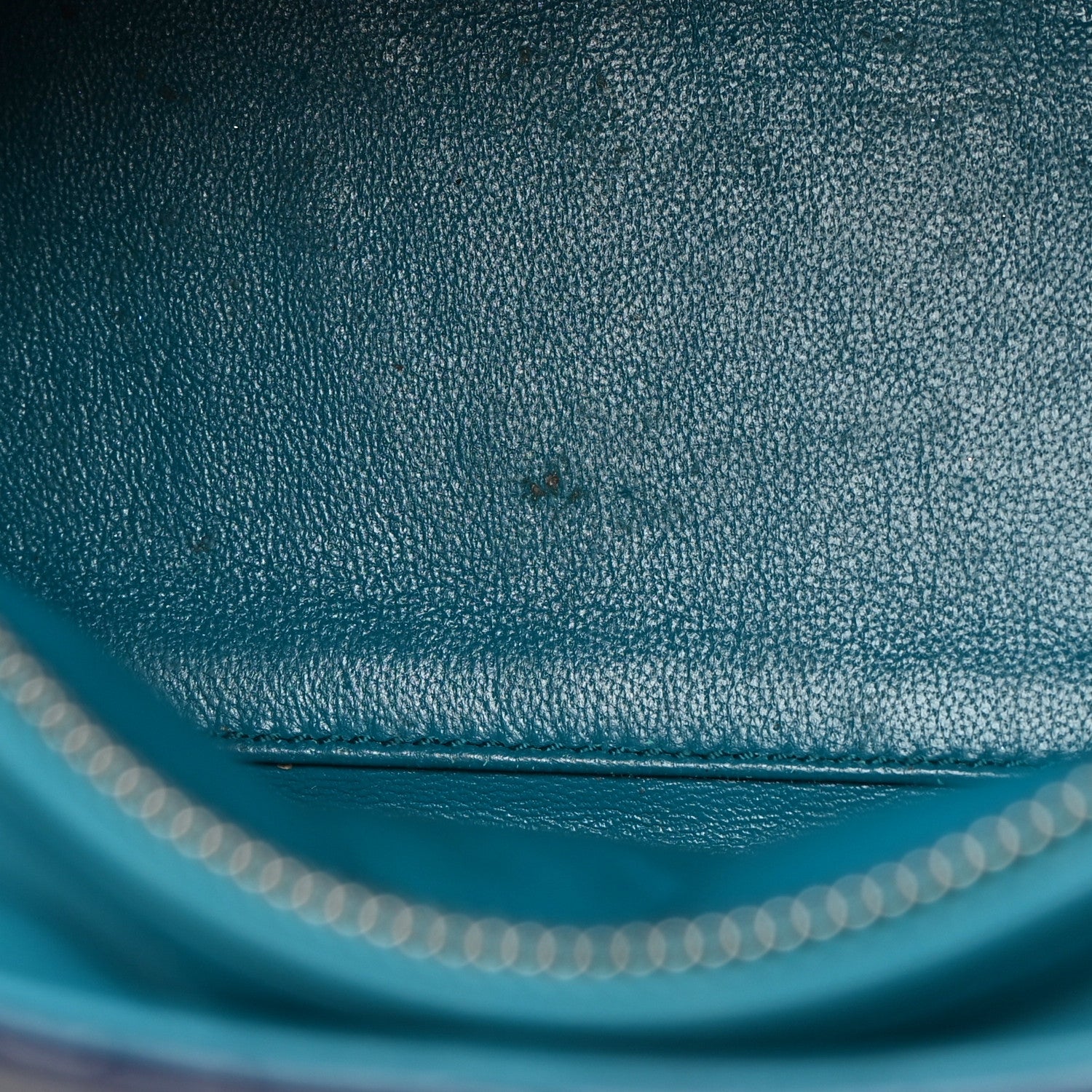 Christian Dior Lambskin Cannage Medium Tri-Color Lady Dior Sapphire Fuchsia Turquoise 11 of 14