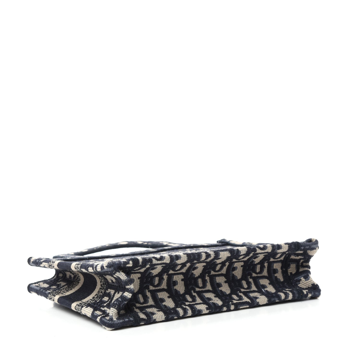 Oblique Mini Book Tote Blue Multicolor