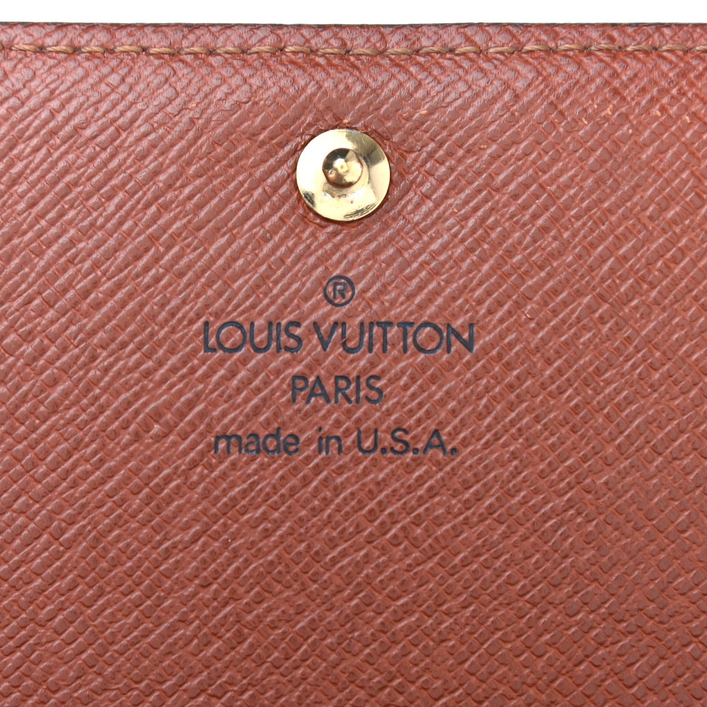 Monogram Porte-Monnaie Billets Tresor Wallet
