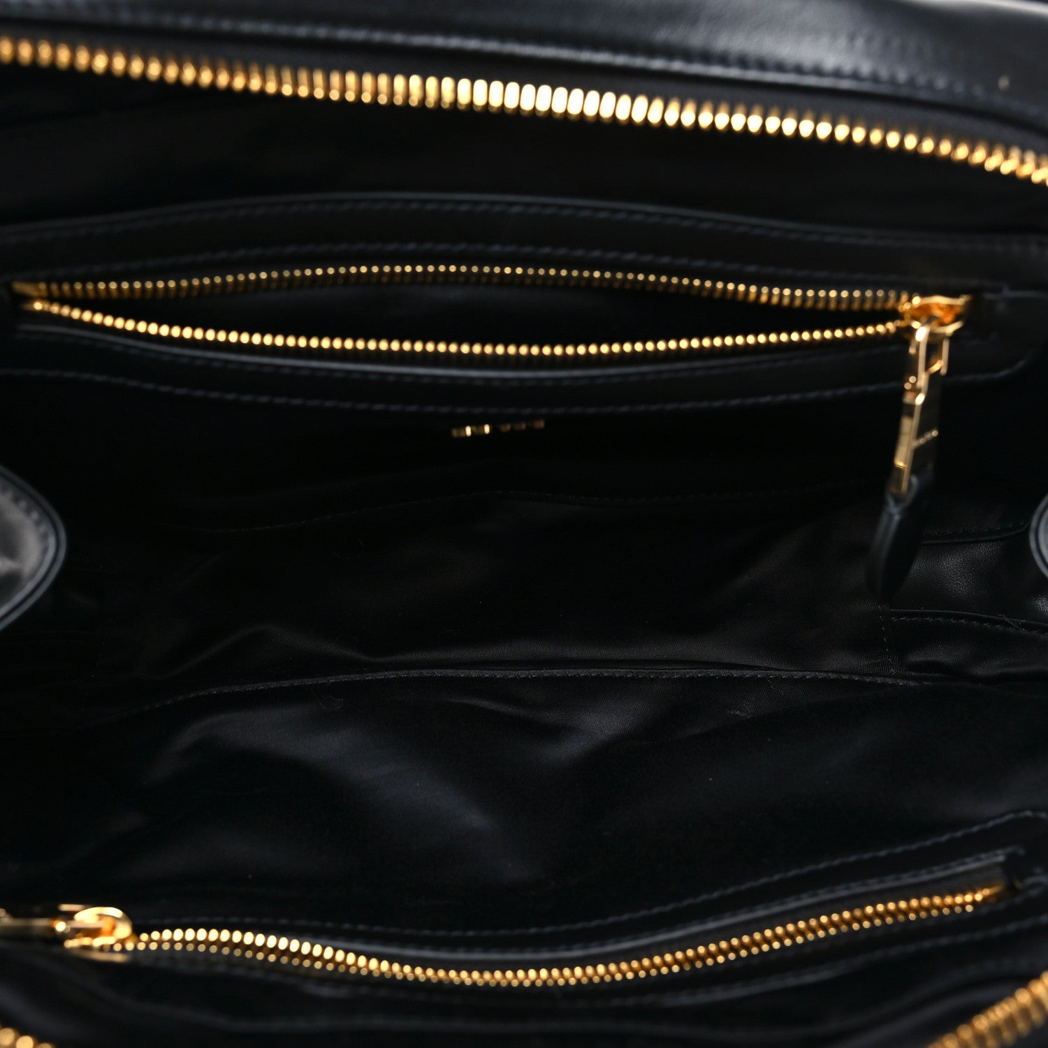 Miu Miu Calfskin Softy Medium Beau Top Handle Bag Black 5 of 10