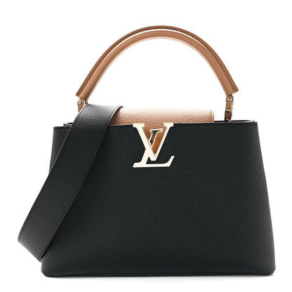 Louis Vuitton Taurillon Capucines PM Black Arizona 1 of 10
