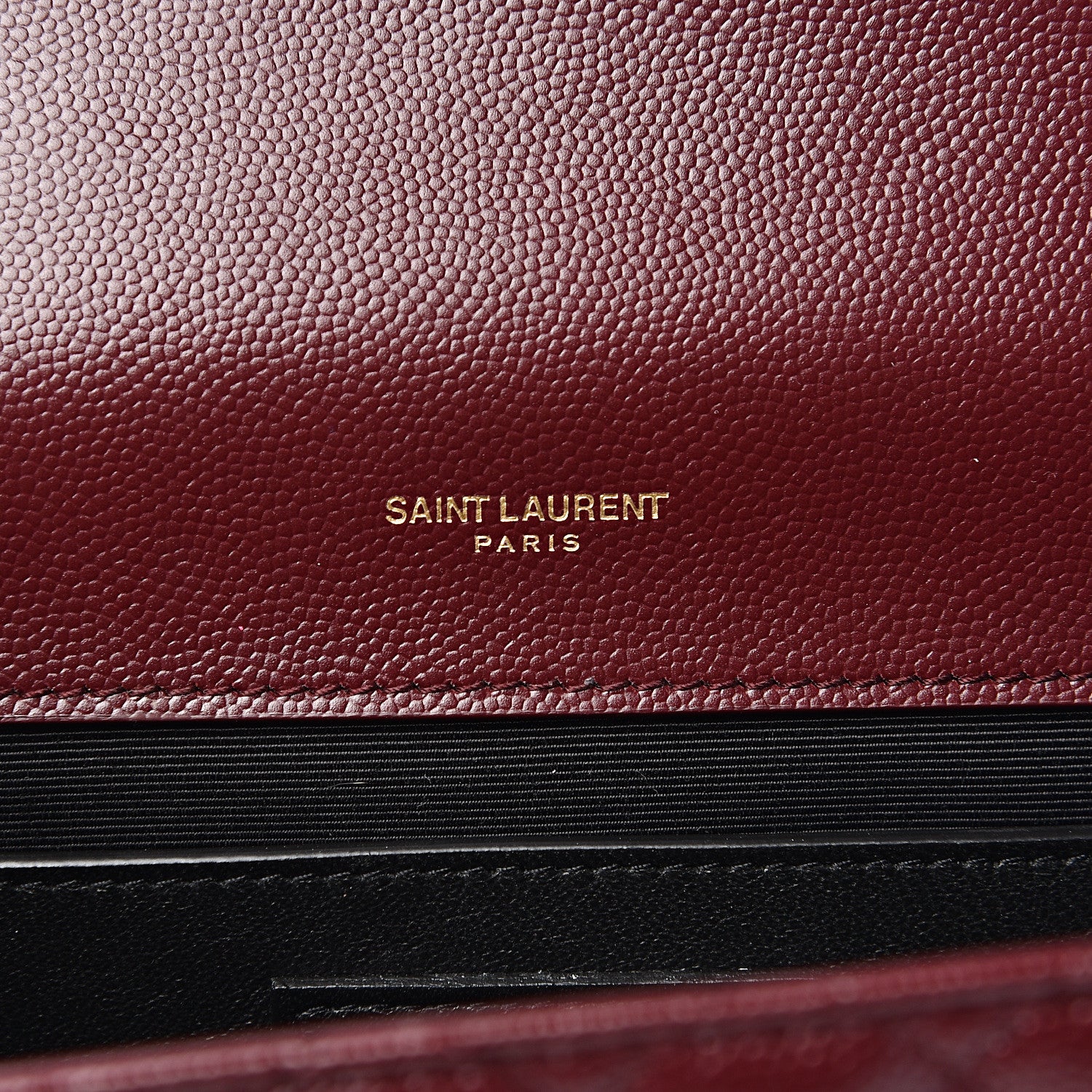Saint Laurent Grain De Poudre Textured Mixed Matelasse Medium Triquilt Monogram Satchel Rouge Legion 5 of 9