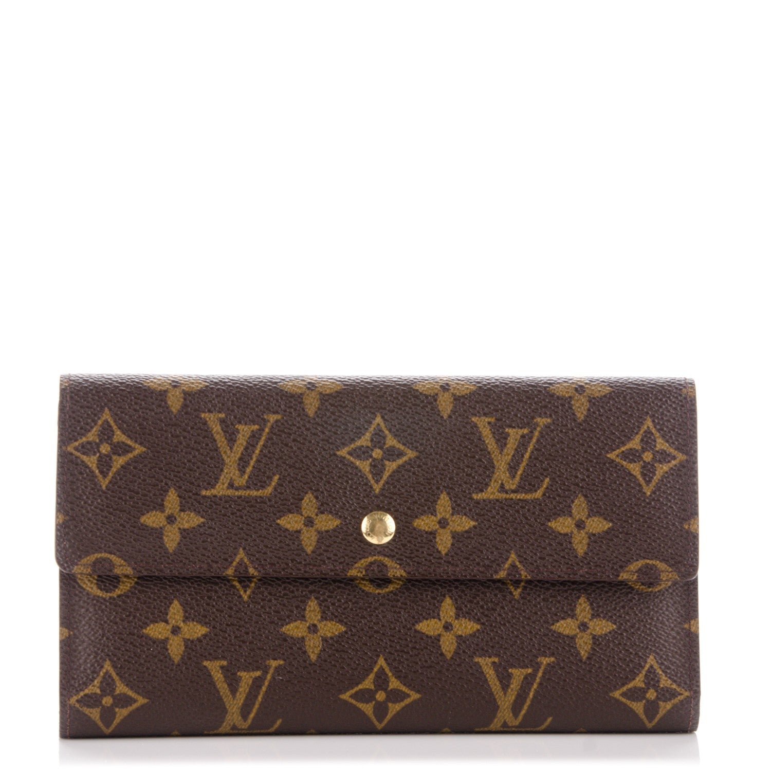 Louis Vuitton Monogram Porte Tresor International Wallet 1 of 8