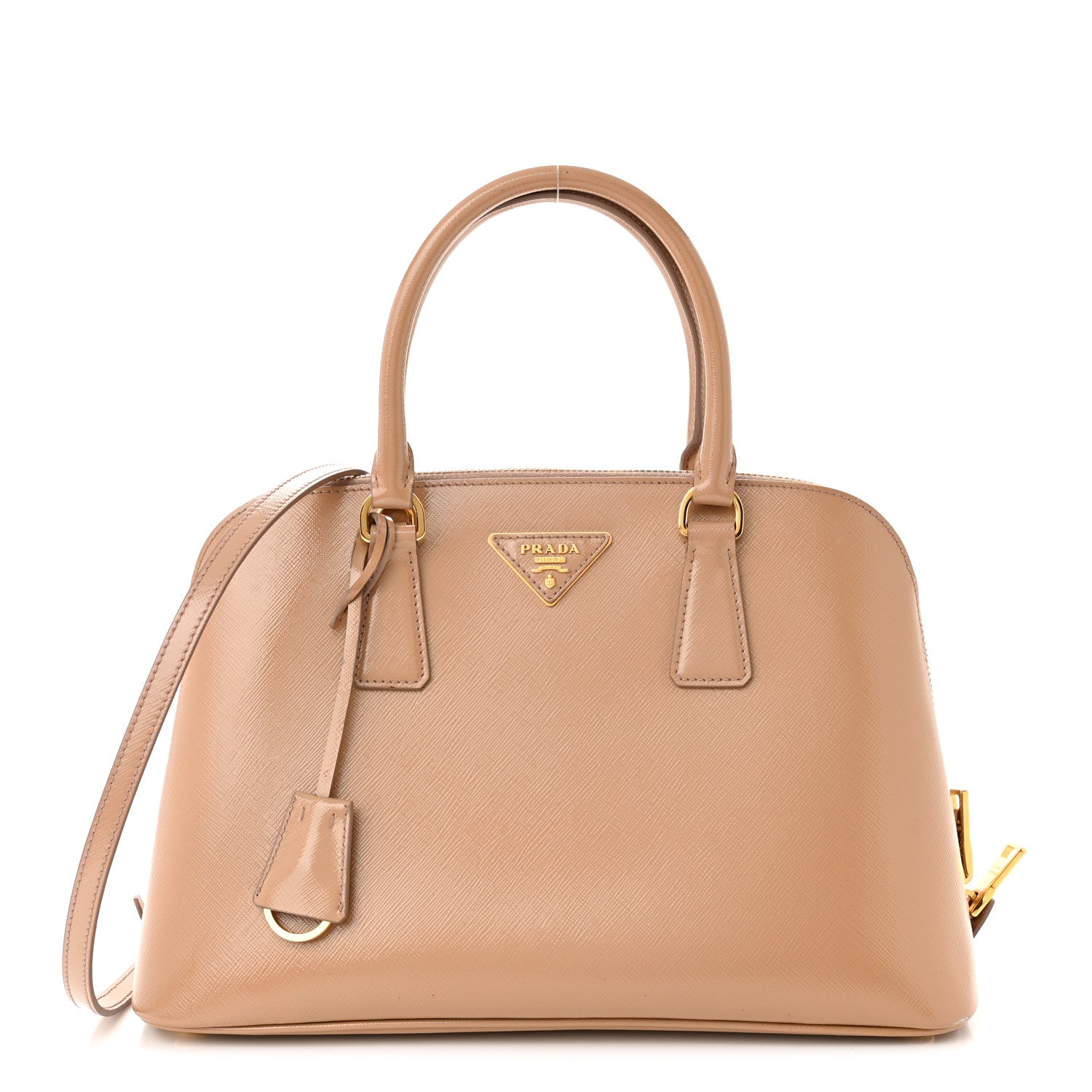 Prada Saffiano Vernice Medium Promenade Tote Cammeo 1 of 16