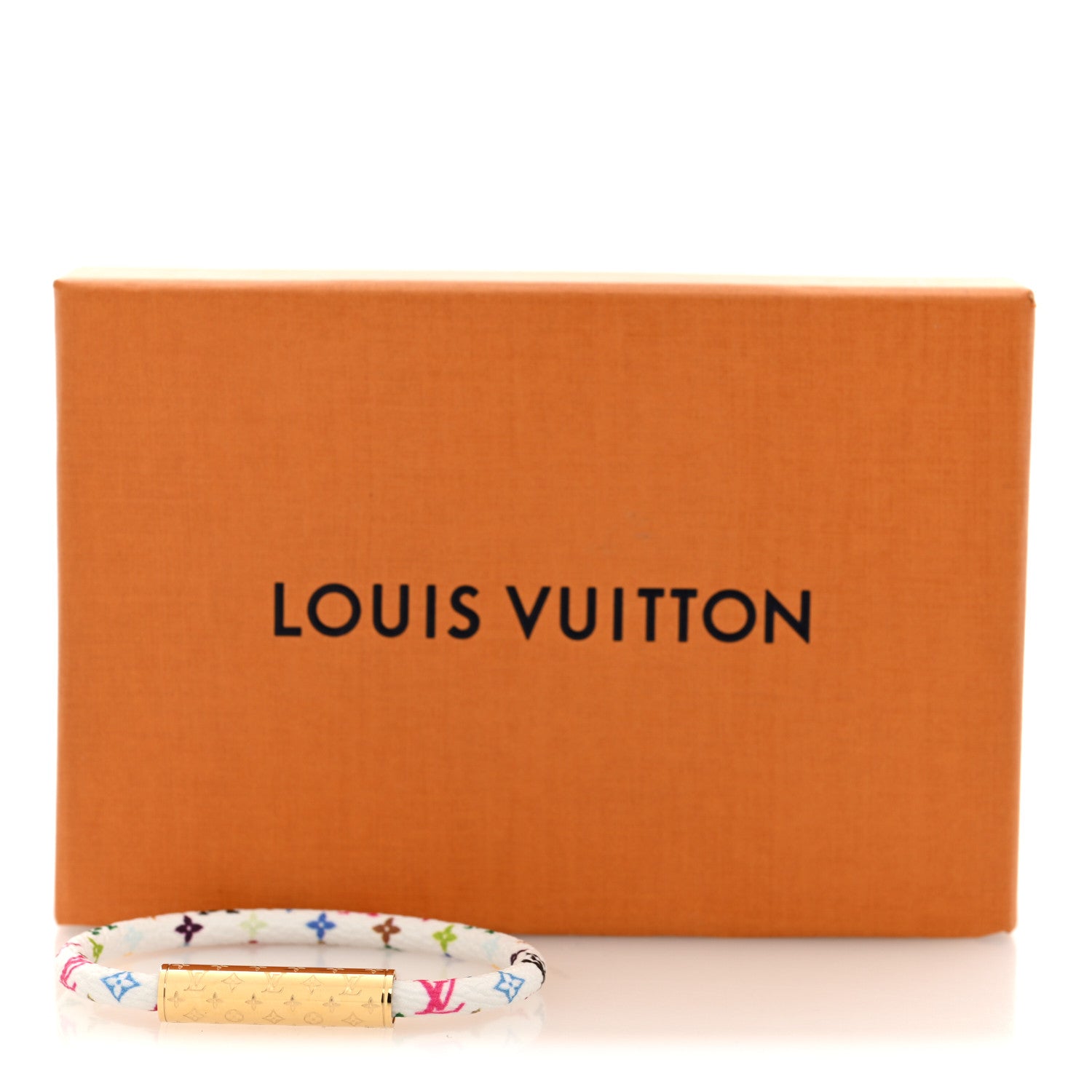 Louis Vuitton LV X TM Monogram Multicolor LV Confidential Bracelet 17 White White 5 of 5