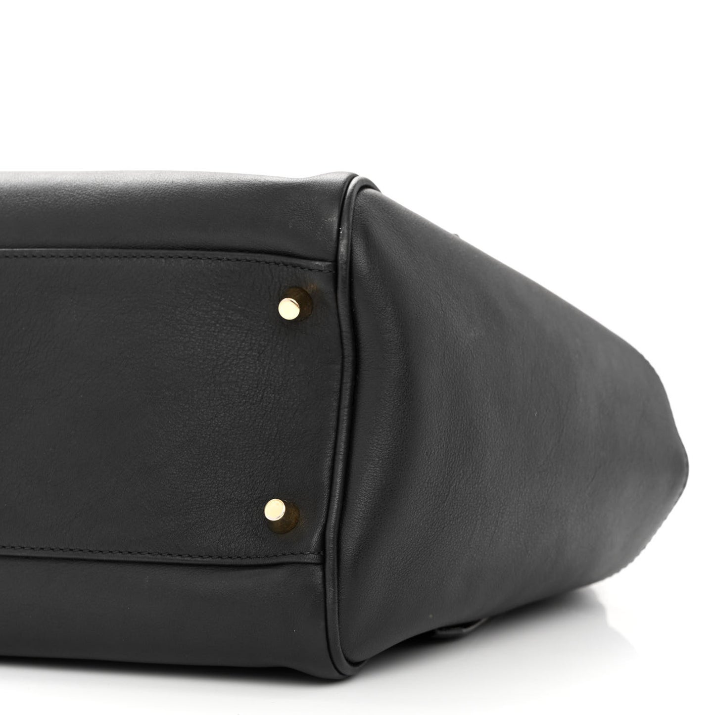 Calfskin Small Canterbury Tote Black