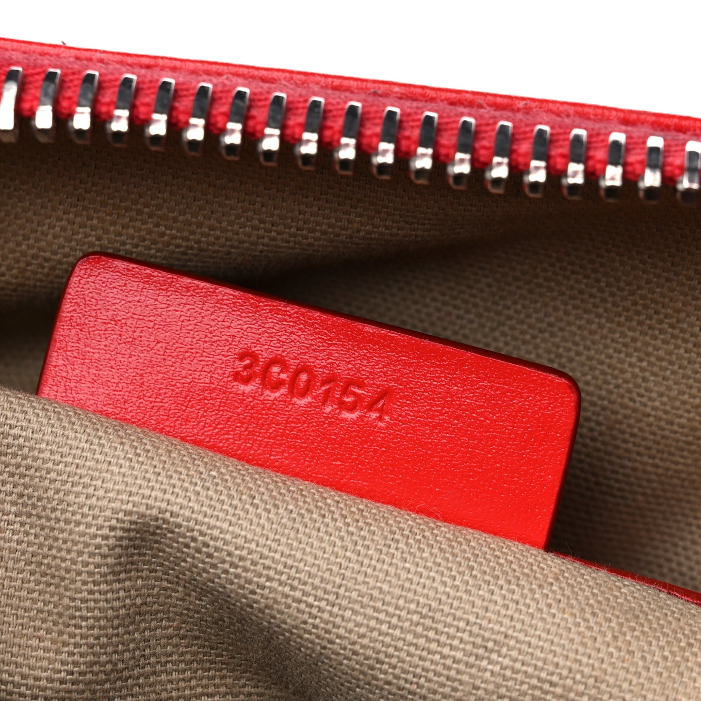 Shiny Lord Calfskin Small Antigona Medium Red