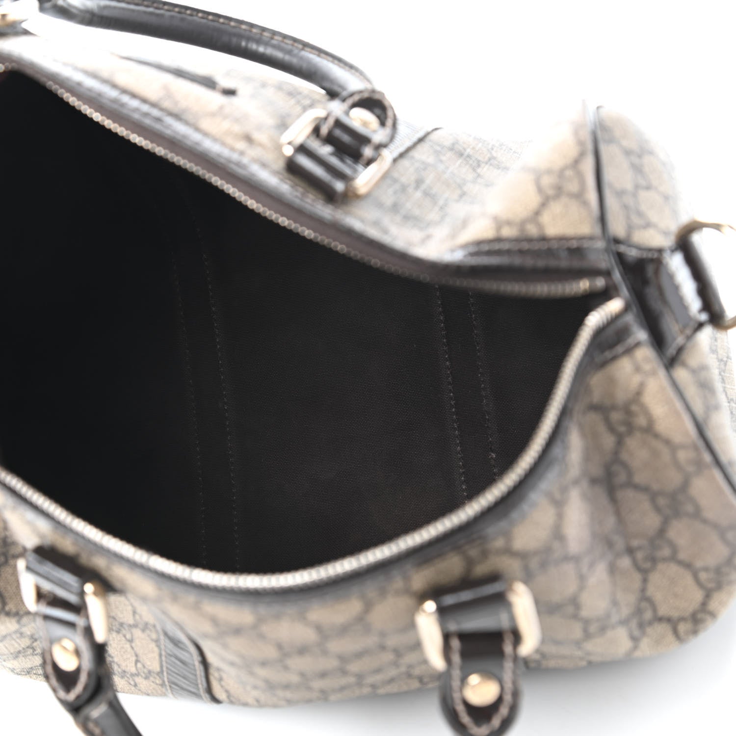 Gucci GG Plus Monogram Medium Joy Boston Dark Brown 5 of 12