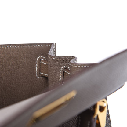 Hermes Epsom Kelly Sellier 28 Etoupe 9 of 11