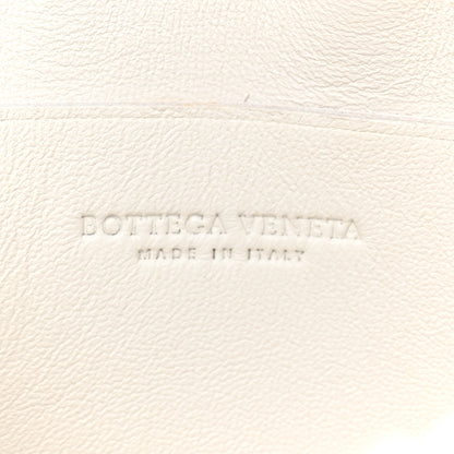 Bottega Veneta Lambskin Maxi Intrecciato Extra Mini Cassette Crossbody Bag White 6 of 12