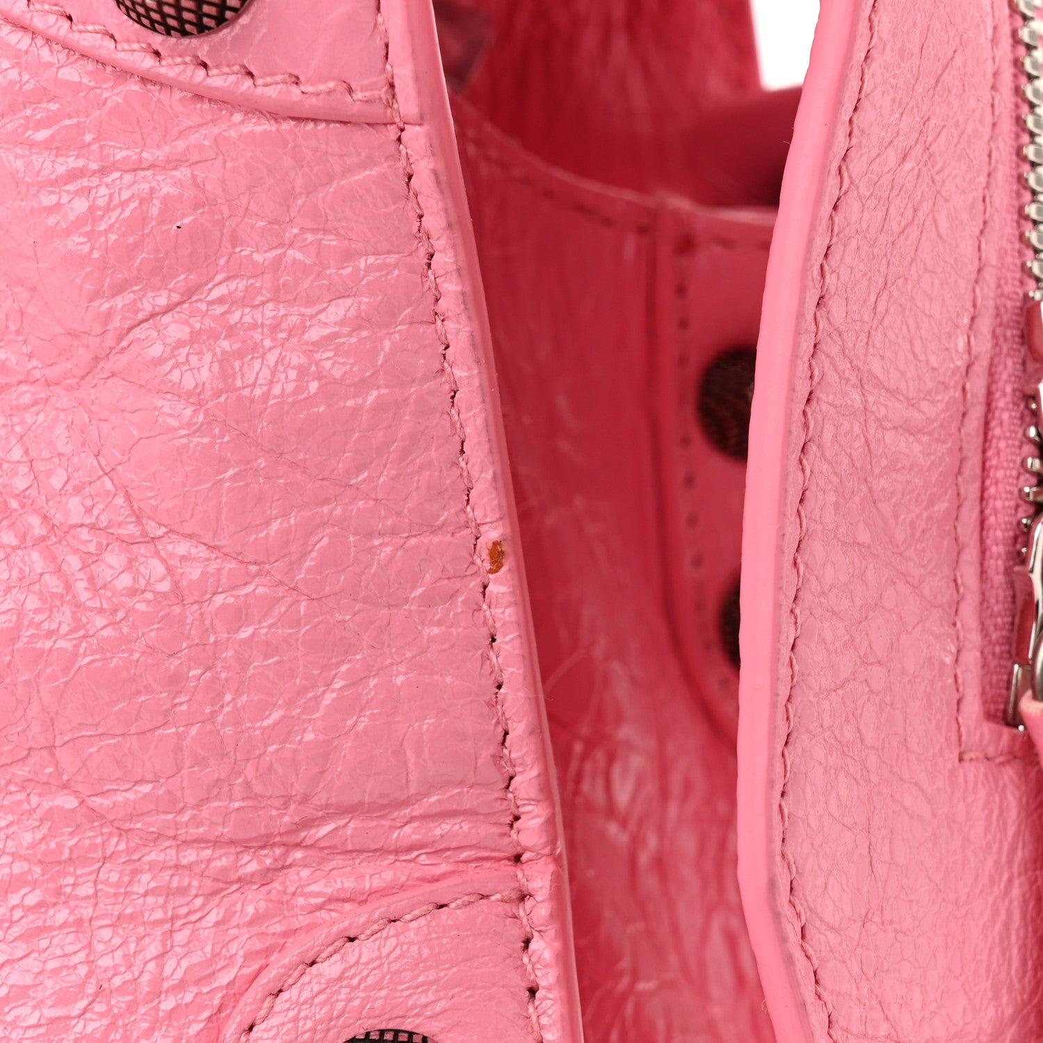 Balenciaga Agneau Arena Neo Cagole City Handbag Sweet Pink 13 of 14