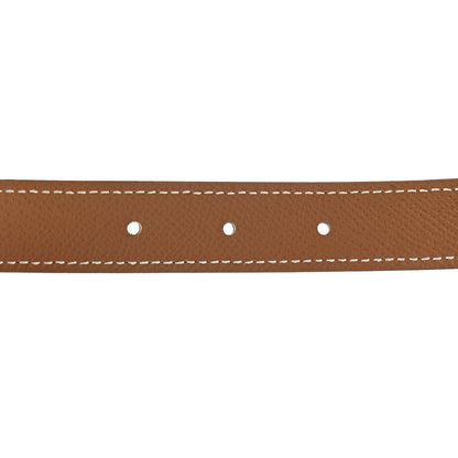 Hermes Swift Epsom 24mm Belt Strap 80 Black Gold 5 of 5