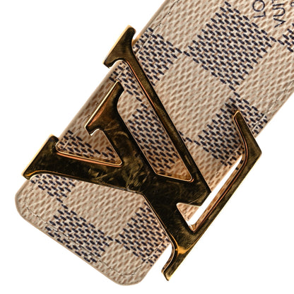 Louis Vuitton Damier Azur LV Initiales Belt 95 38 7 of 8