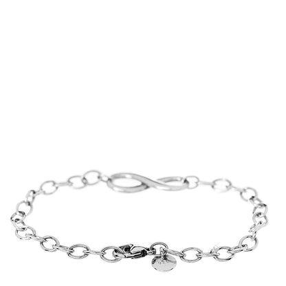 Tiffany Sterling Silver Infinity Chain Bracelet 3 of 4