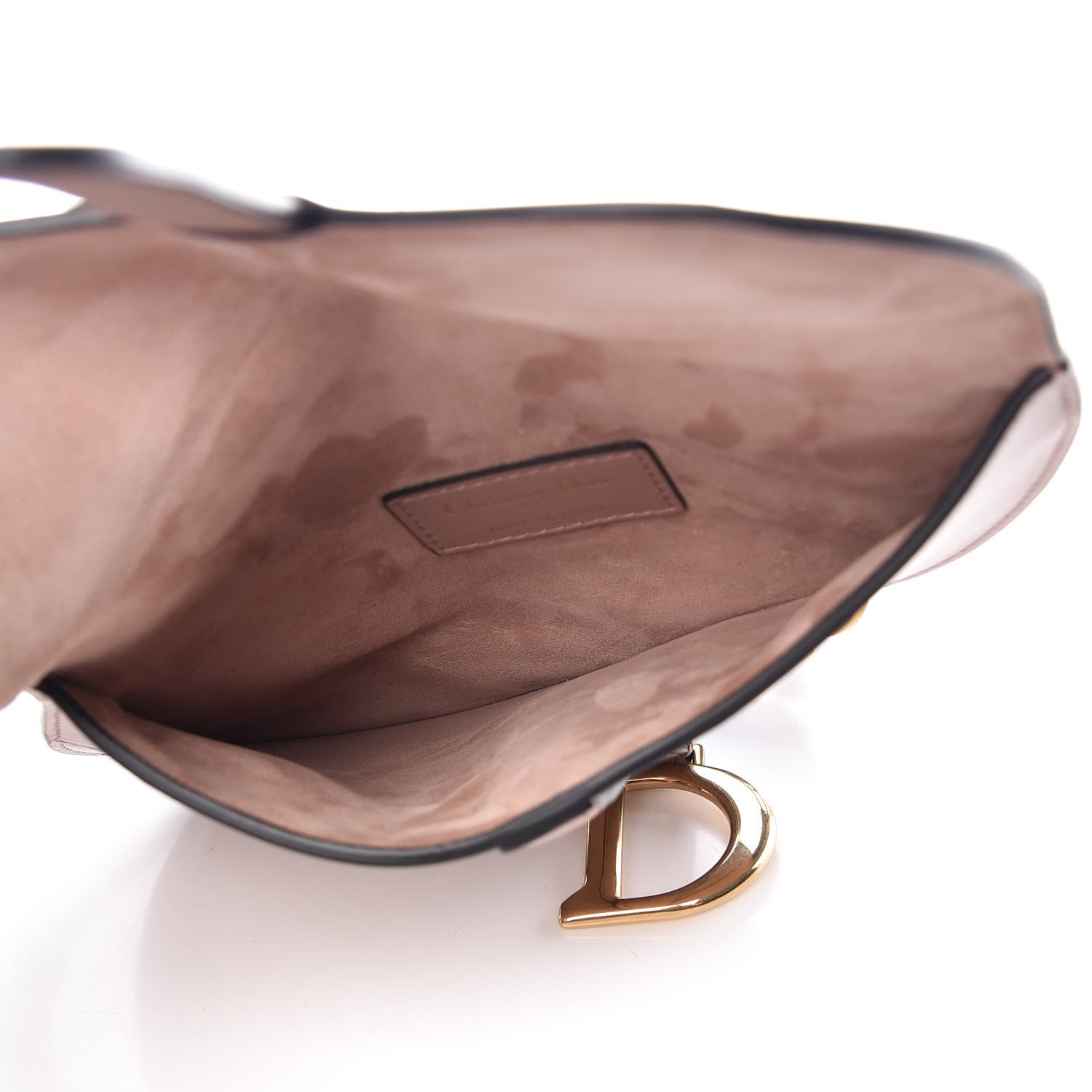 Christian Dior Calfskin Saddle Belt Bag Blush Pink 5 of 9