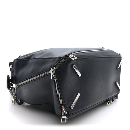 Loewe Calfskin Zipper Puzzle Bag Black 3 of 8