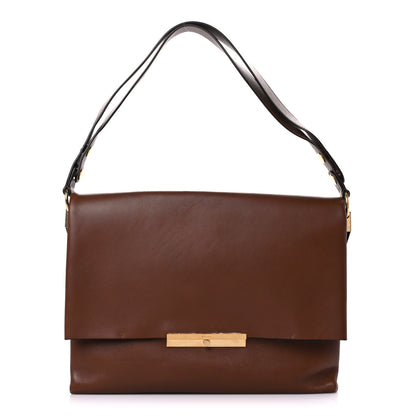 Celine Smooth Calfskin Blade Flap Brown 1 of 16
