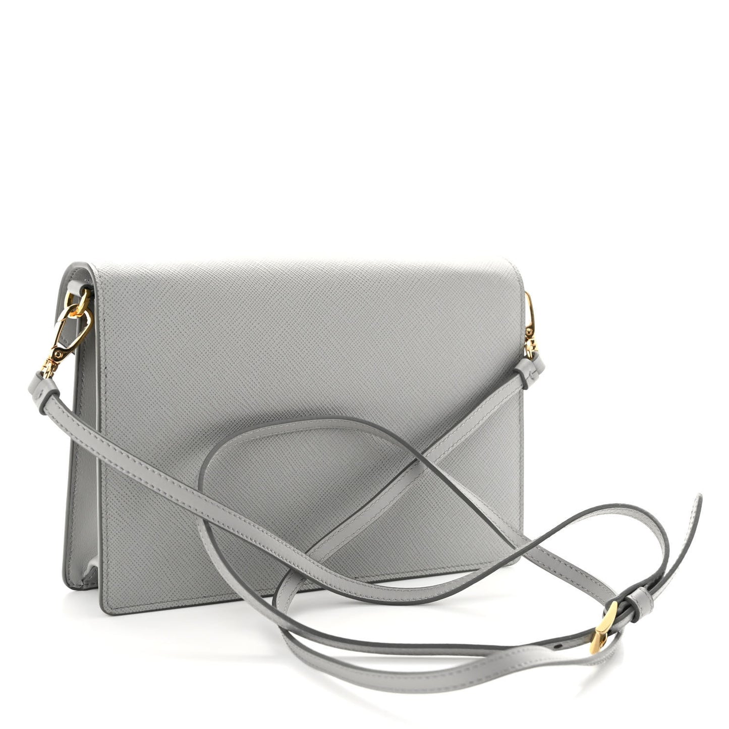 City Calfskin Saffiano Envelope Flap With Chain Nube