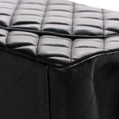 Chanel Lambskin Quilted Maxi Double Flap Black 12 of 17