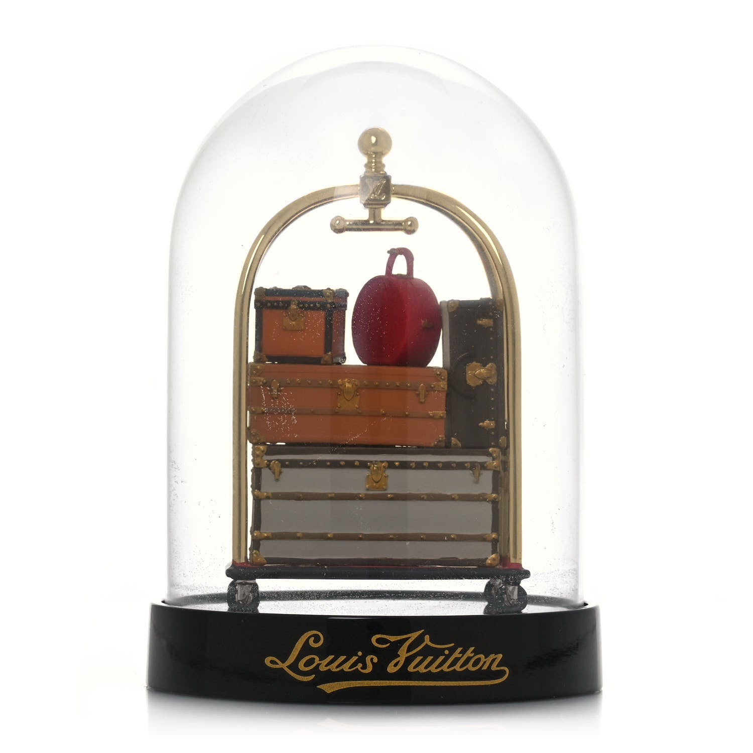 Louis Vuitton Porters Trolley Snow Globe Boule A Neige 1 of 5