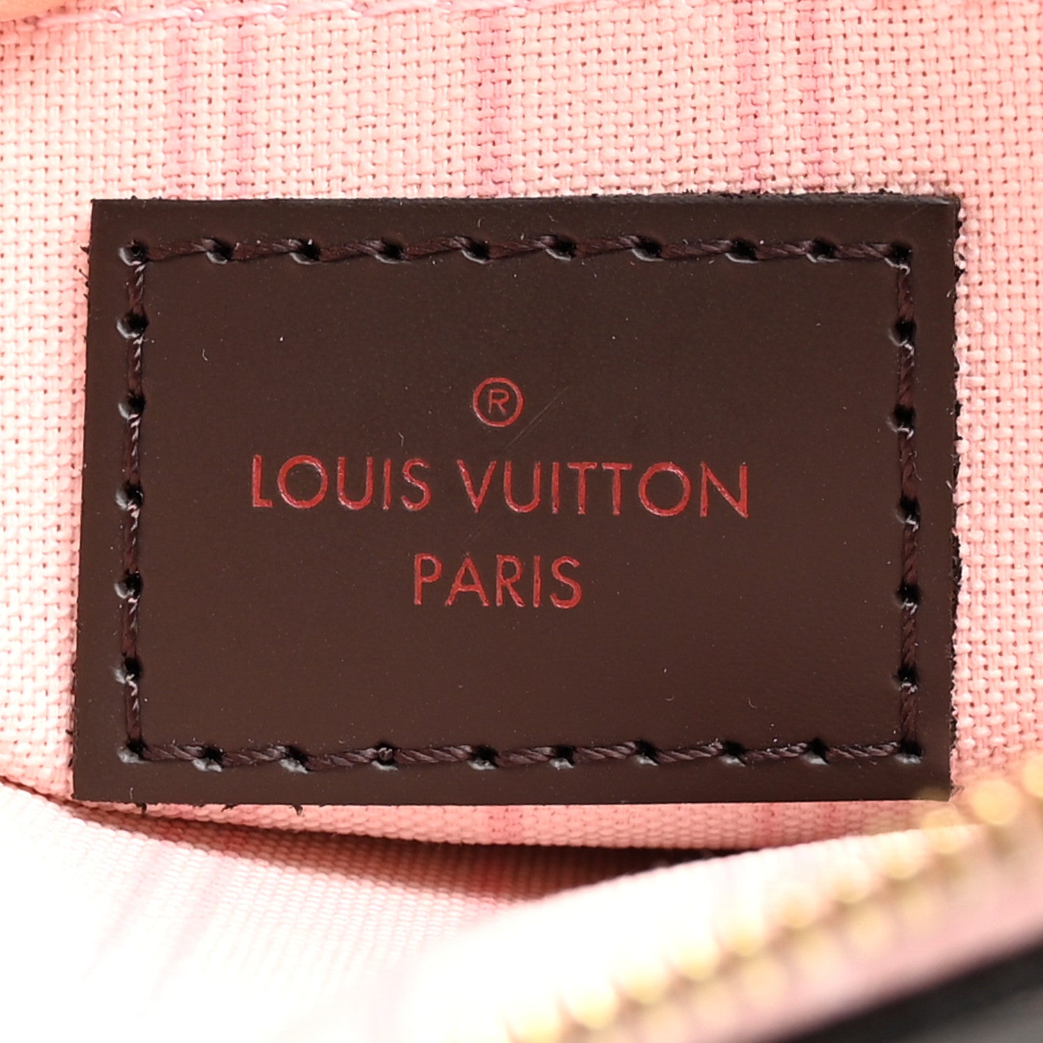 Louis Vuitton Damier Ebene Neverfull MM GM Pochette Rose Ballerine 6 of 10