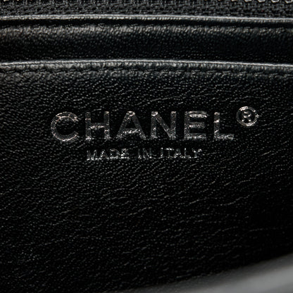 Chanel Lambskin Quilted Mini Square Flap Black 6 of 12
