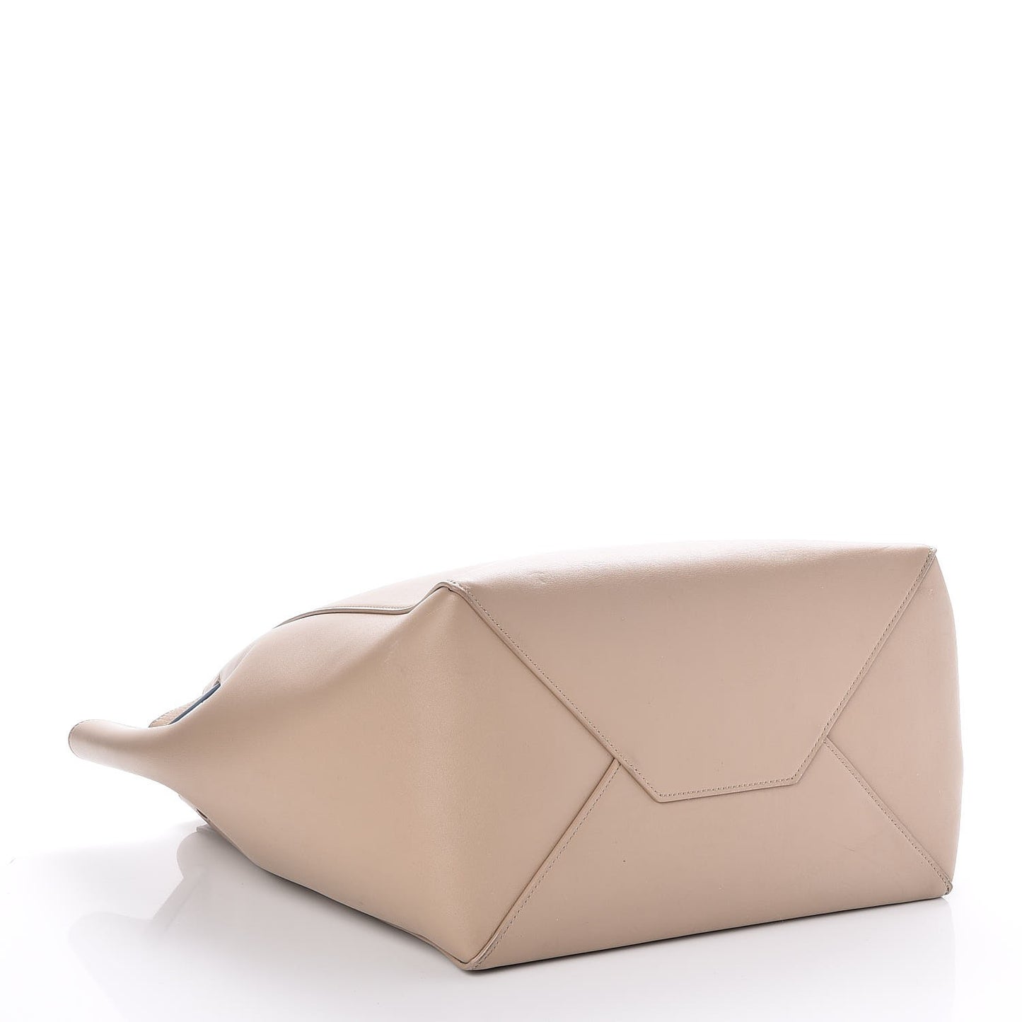 Smooth Calfskin Small Tassel Cabas Phantom Beige