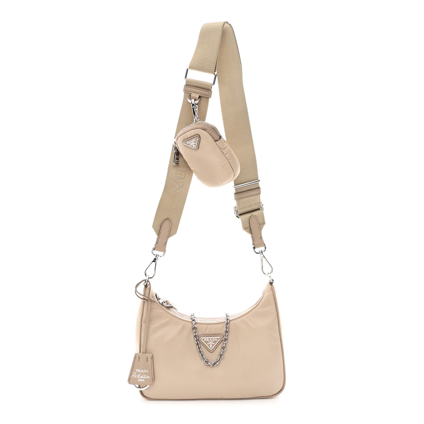 Nylon Re-Edition 2005 Shoulder Bag Cammeo