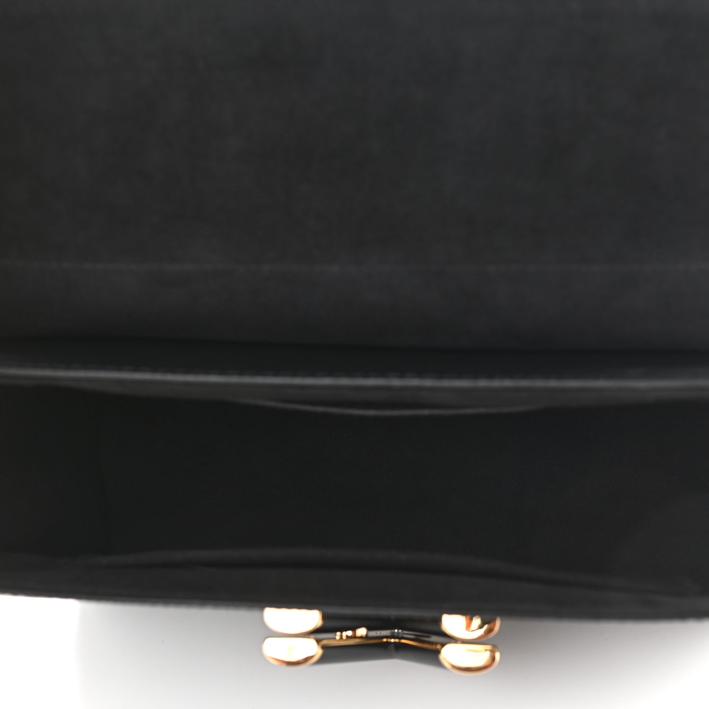 Epi Twist Shoulder Bag MM Matte Black Gold