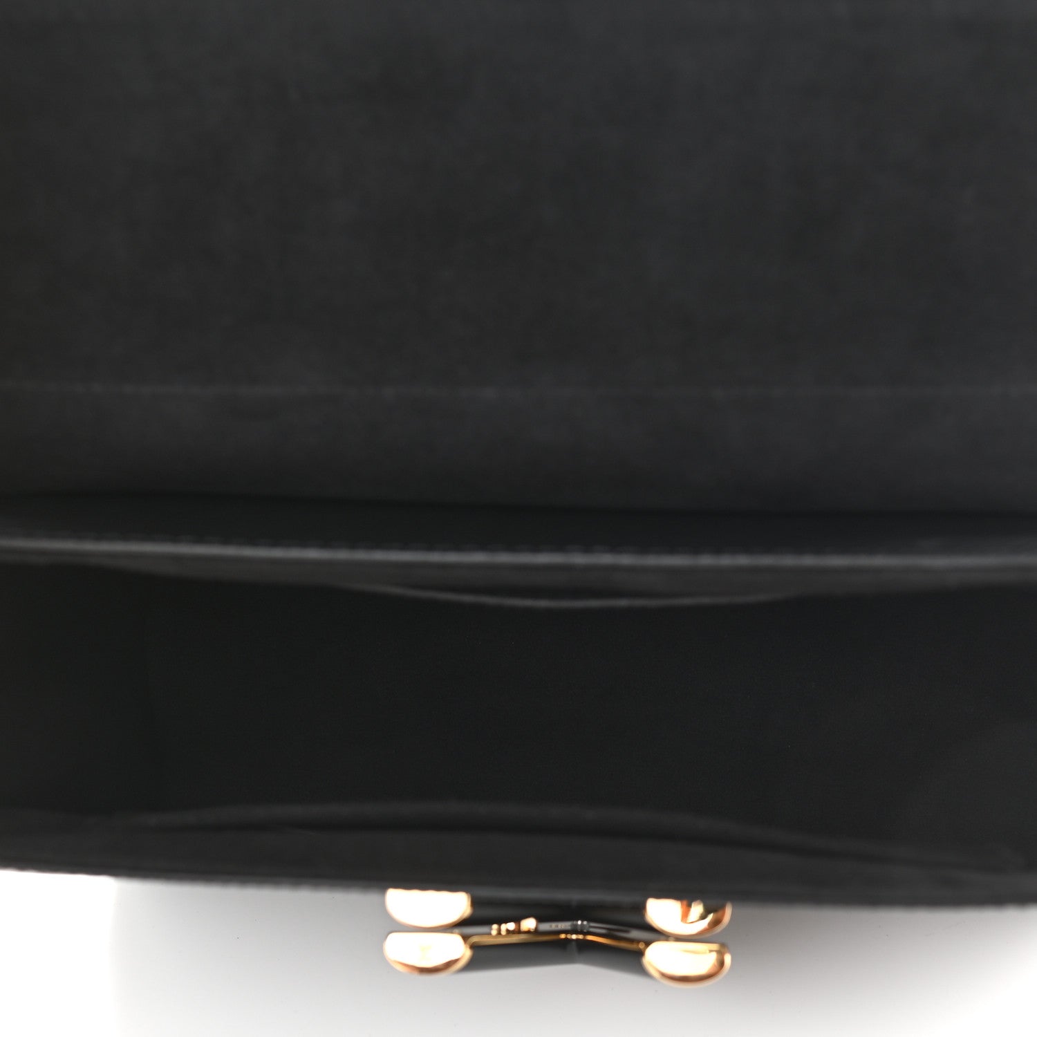 Louis Vuitton Epi Twist Shoulder Bag MM Matte Black Gold 5 of 11